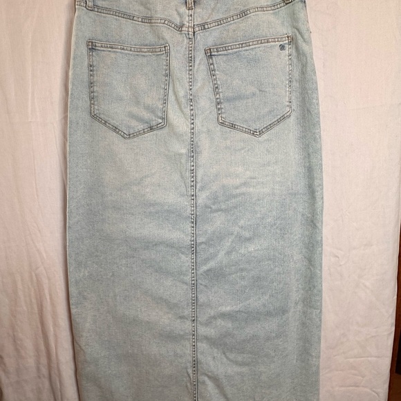 Jessica Simpson Light Blue Maxi Skirt - Picture 6 of 15